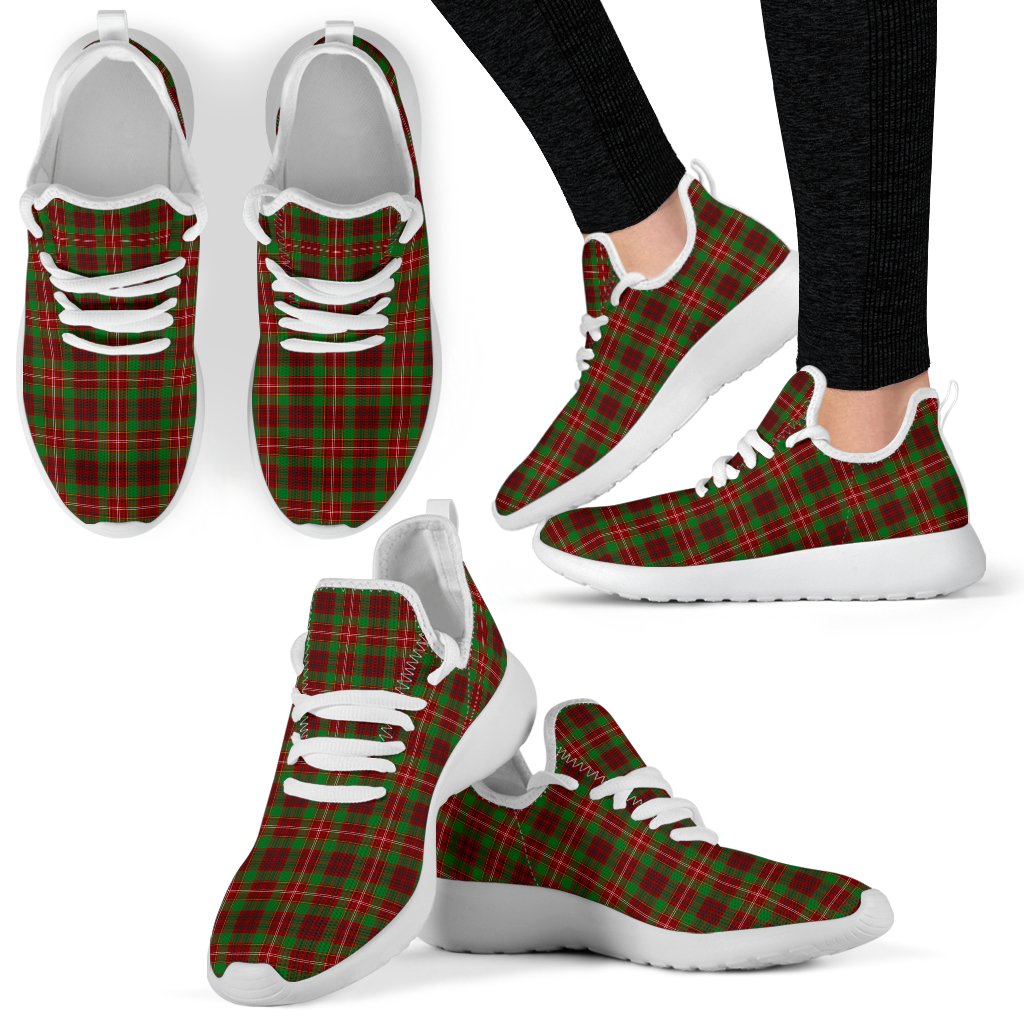 Ainslie Family Tartan Mesh Knit Sneakers