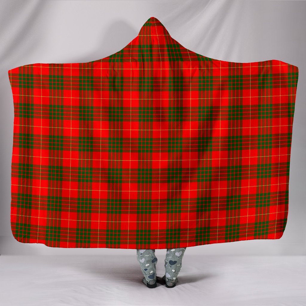 Cameron Modern Tartan Hooded Blanket