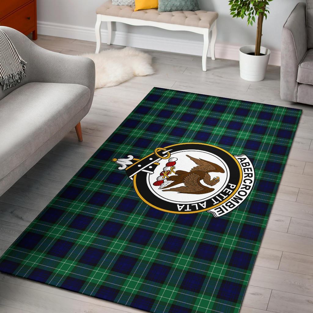 Abercrombie Tartan Crest Area Rug