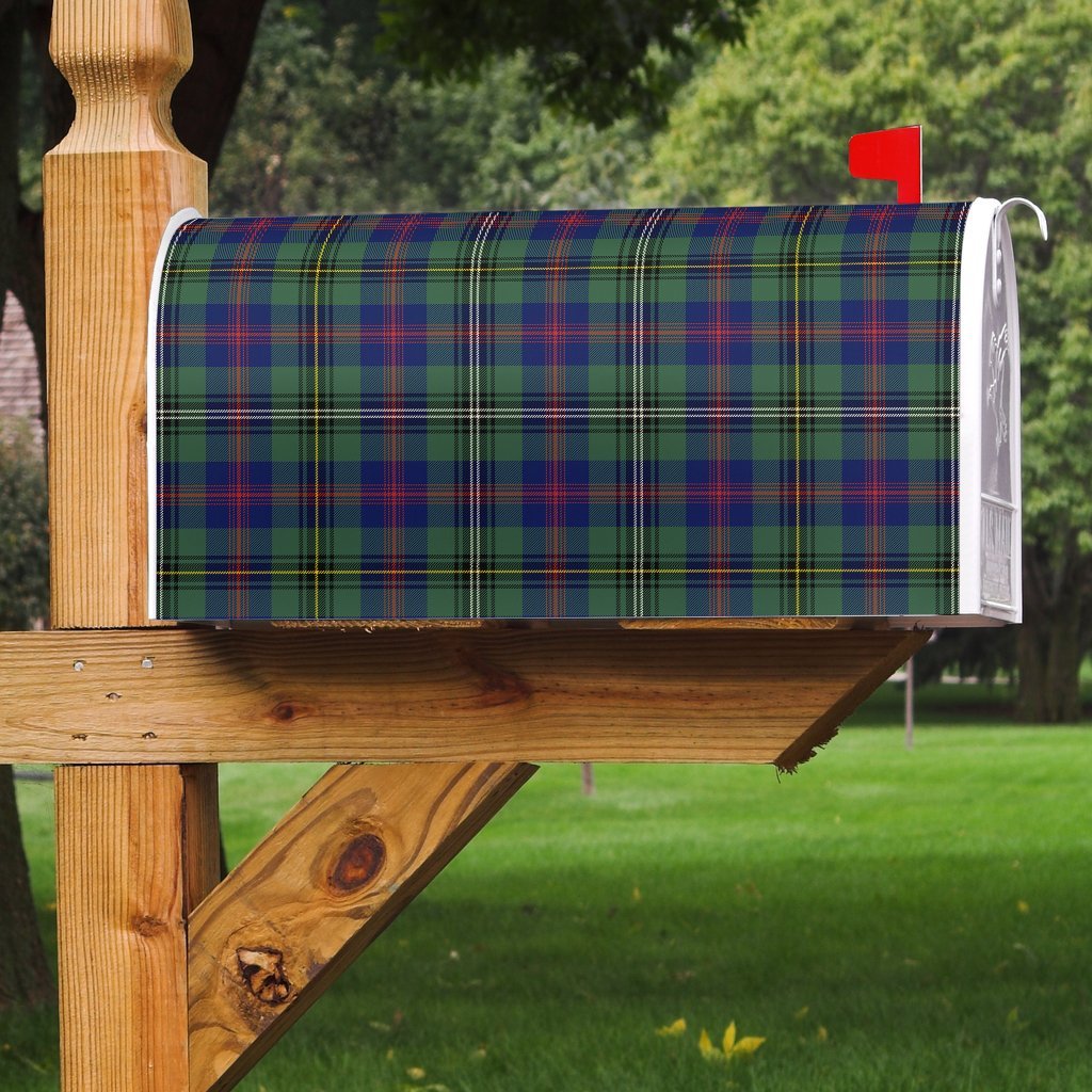 Wood Modern  Tartan Mailbox