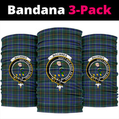 MacInnes Modern Tartan Crest Bandana - Neck Gaiter