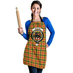 Baxter Tartan Crest Apron