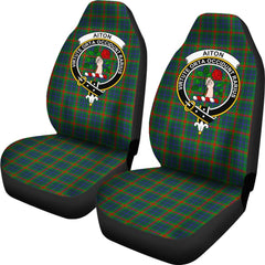 Aiton Tartan Crest Car Seat Cover