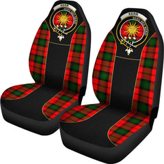 Kerr Tartan Crest Special Style Car Seat Cover