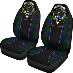 Davidson Tartan Crest Special Car Seat Cover