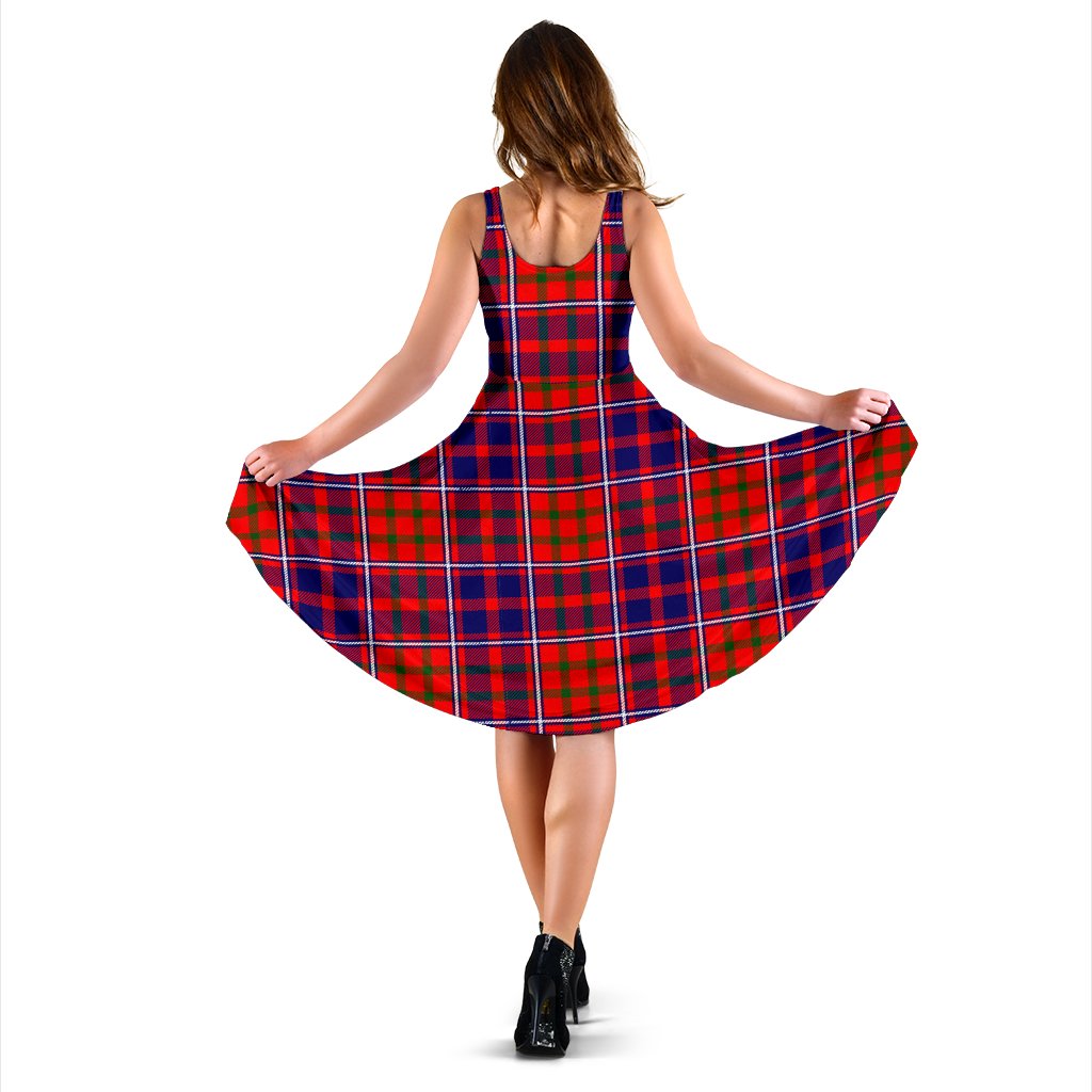 Cameron of Lochiel Modern Tartan Midi Dress