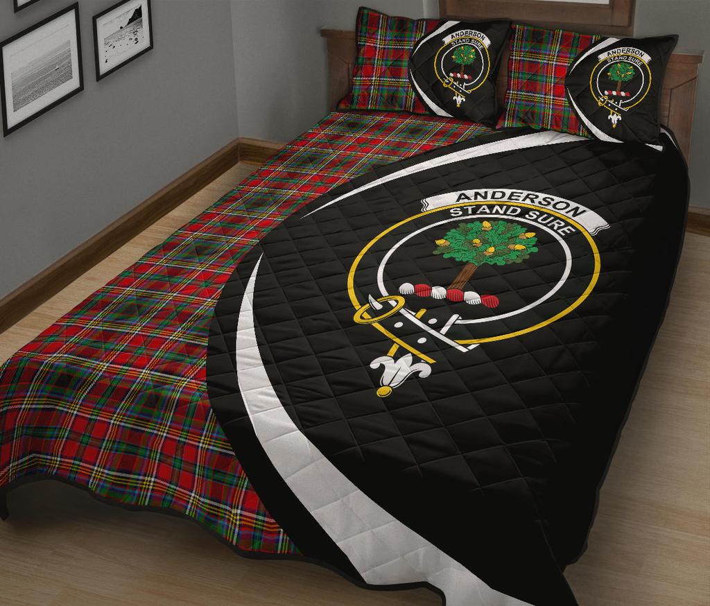 Anderson of Arbrake Tartan Crest Bedding Set