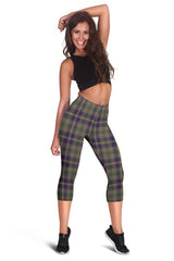 Taylor Weathered Tartan Capris Leggings