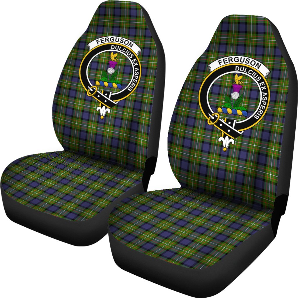 Ferguson Tartan Crest Car Seat Cover