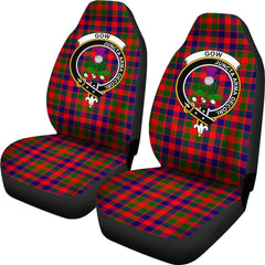 Gow Of Skeoch Tartan Crest Car seat cover