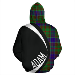 Adam Tartan Crest Hoodie - Circle Style