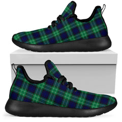 Abercrombie Family Tartan Mesh Knit Sneakers