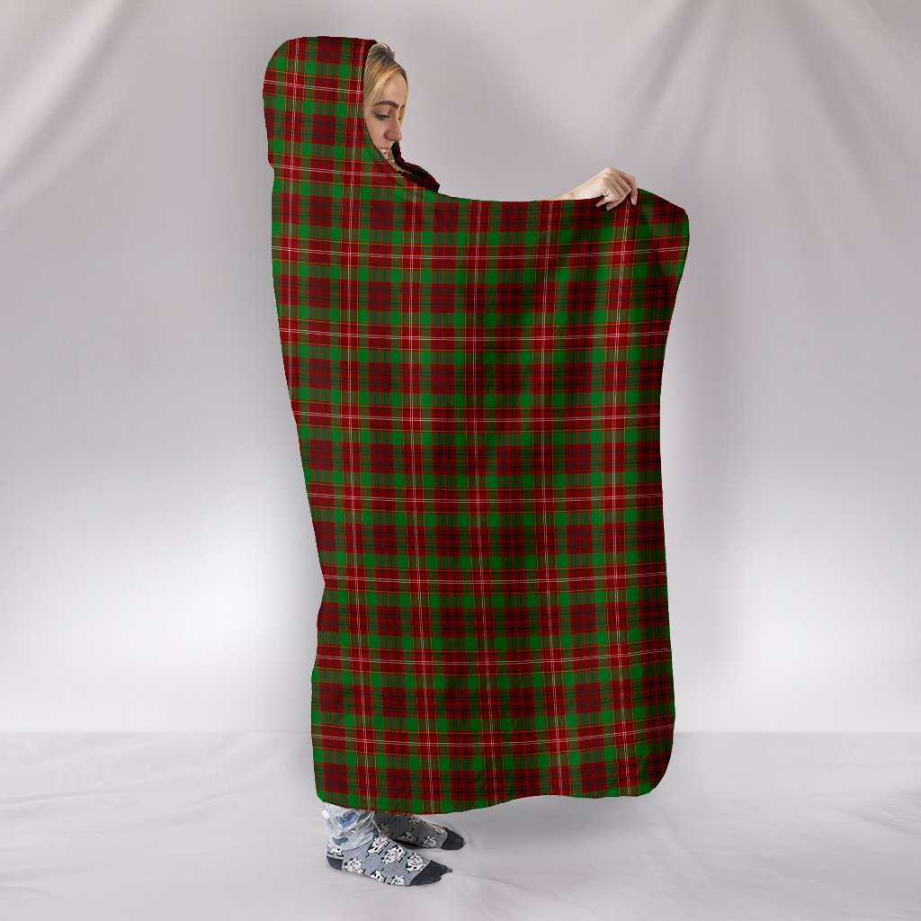 Ainslie Family Tartan Hooded Blanket