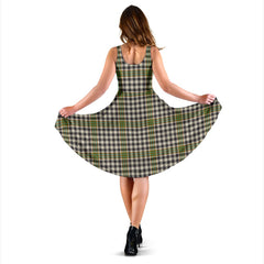 Burns Check Tartan Midi Dress