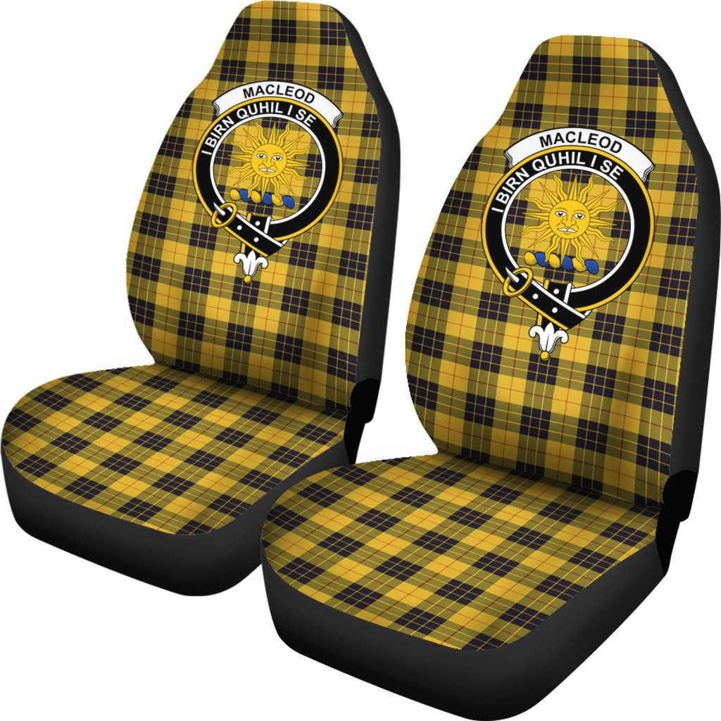 Macleod of Lewis Family Tartan Crest Car seat cover