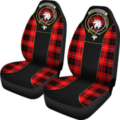 Cunningham Tartan Crest Special Style Car Seat Cover