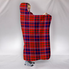 Cameron of Lochiel Modern Tartan Hooded Blanket