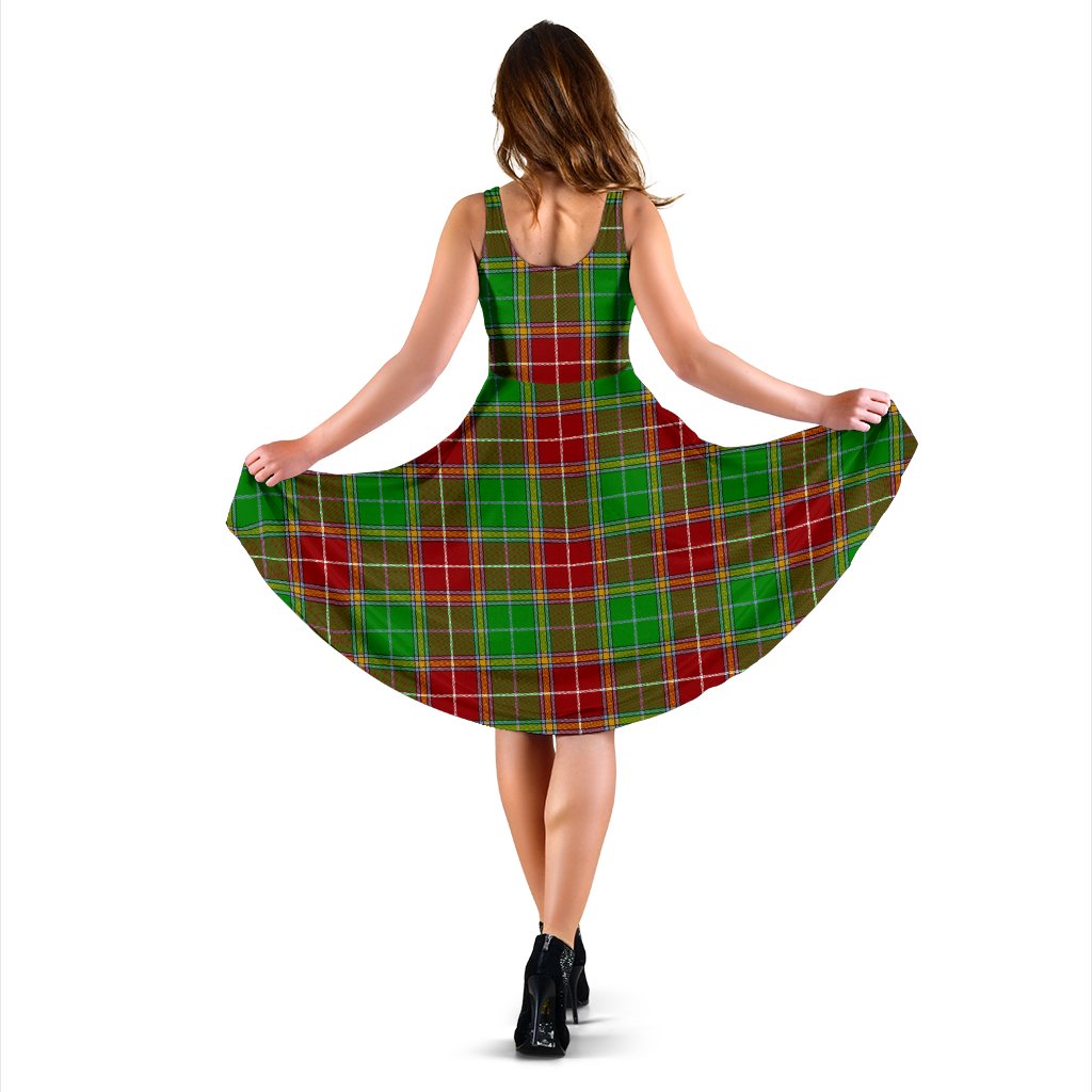 Baxter Modern Tartan Midi Dress