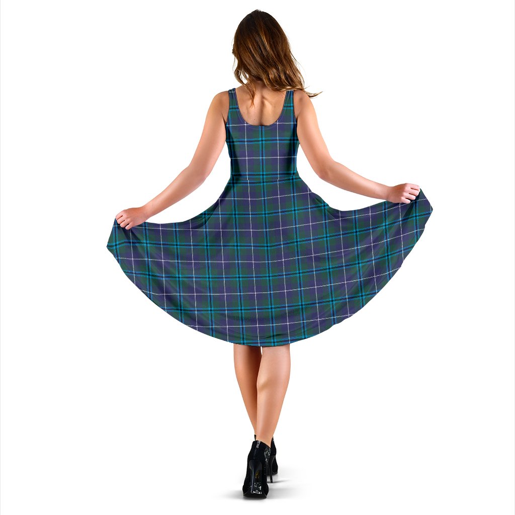 Douglas Modern Tartan Midi Dress