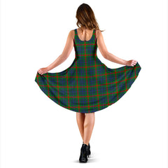 Aiton Family Tartan Midi Dress