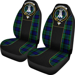 MacCallum (Malcolm) Tartan Crest Car Seat Cover Special Version