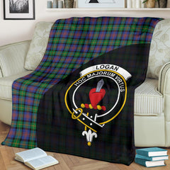 Logan Ancient Tartan Crest Blankets