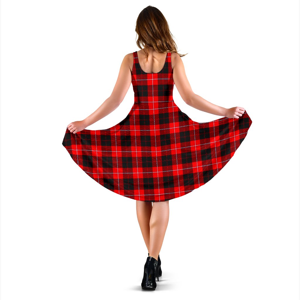 Cunningham Modern Tartan Midi Dress