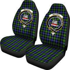 Macneil Of Bara Family Tartan Crest Car seat cover