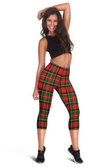 Stewart Royal Modern Tartan Capris Leggings