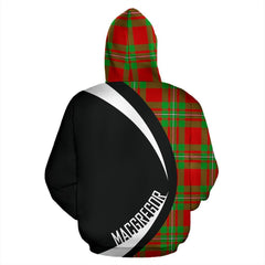 MacGregor Modern Tartan Crest Hoodie - Circle Style