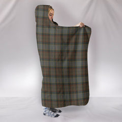 Outlander Fraser Tartan Hooded Blanket