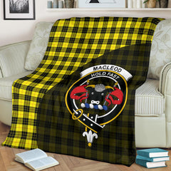 MacLeod of Lewis Family Modern Tartan Crest Blanket