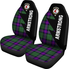 Armstrong Tartan Crest Car seat cover