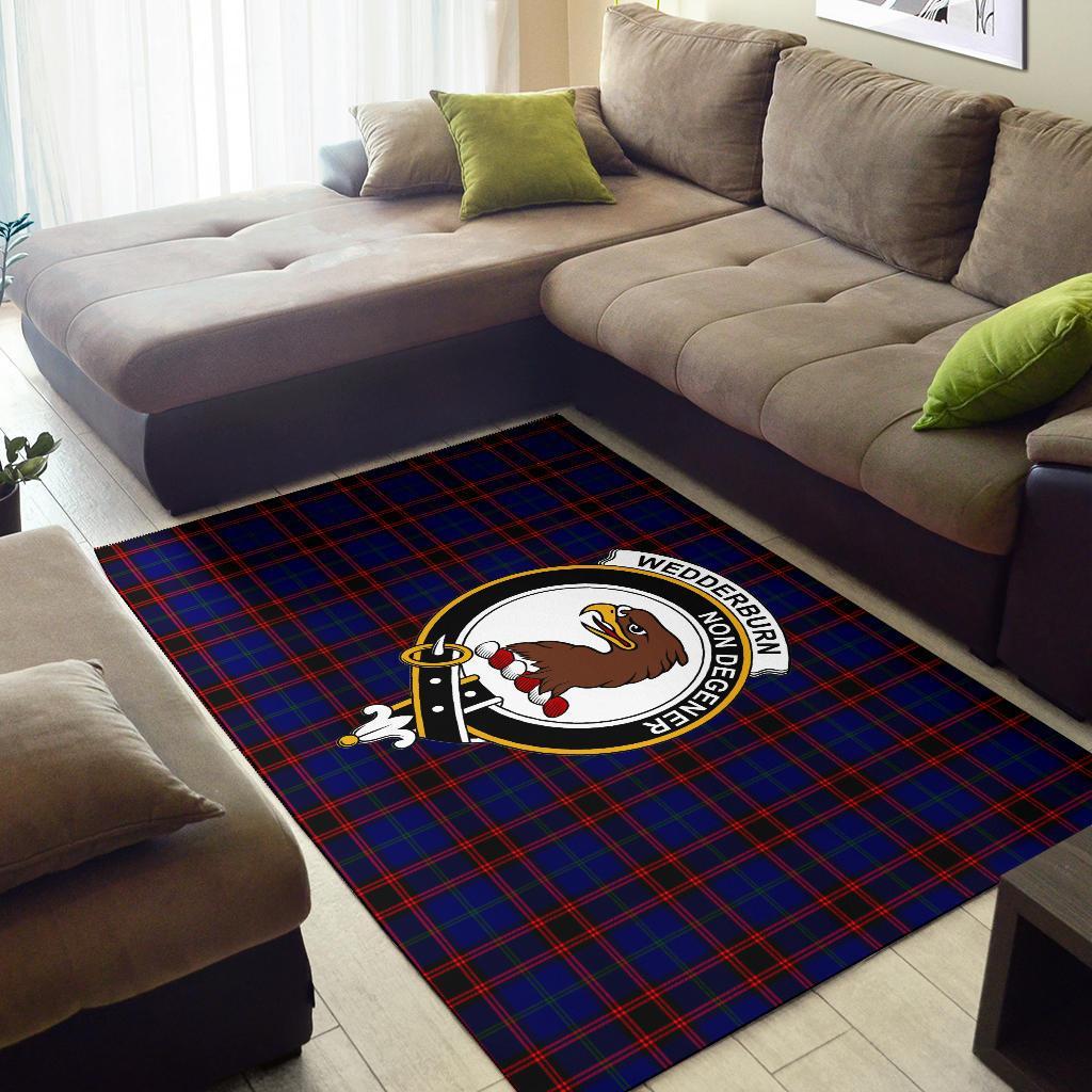 Wedderburn Tartan Crest Area Rug