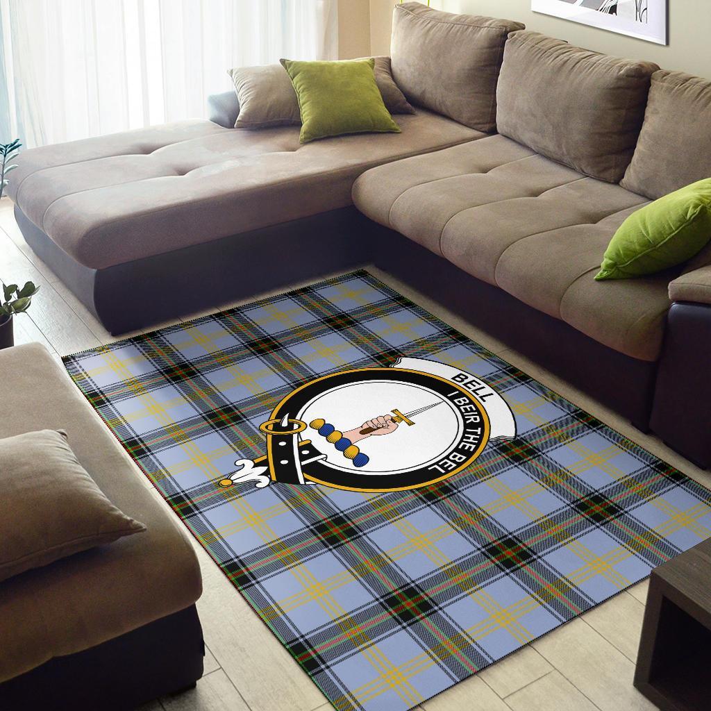 Bell Tartan Crest Area Rug