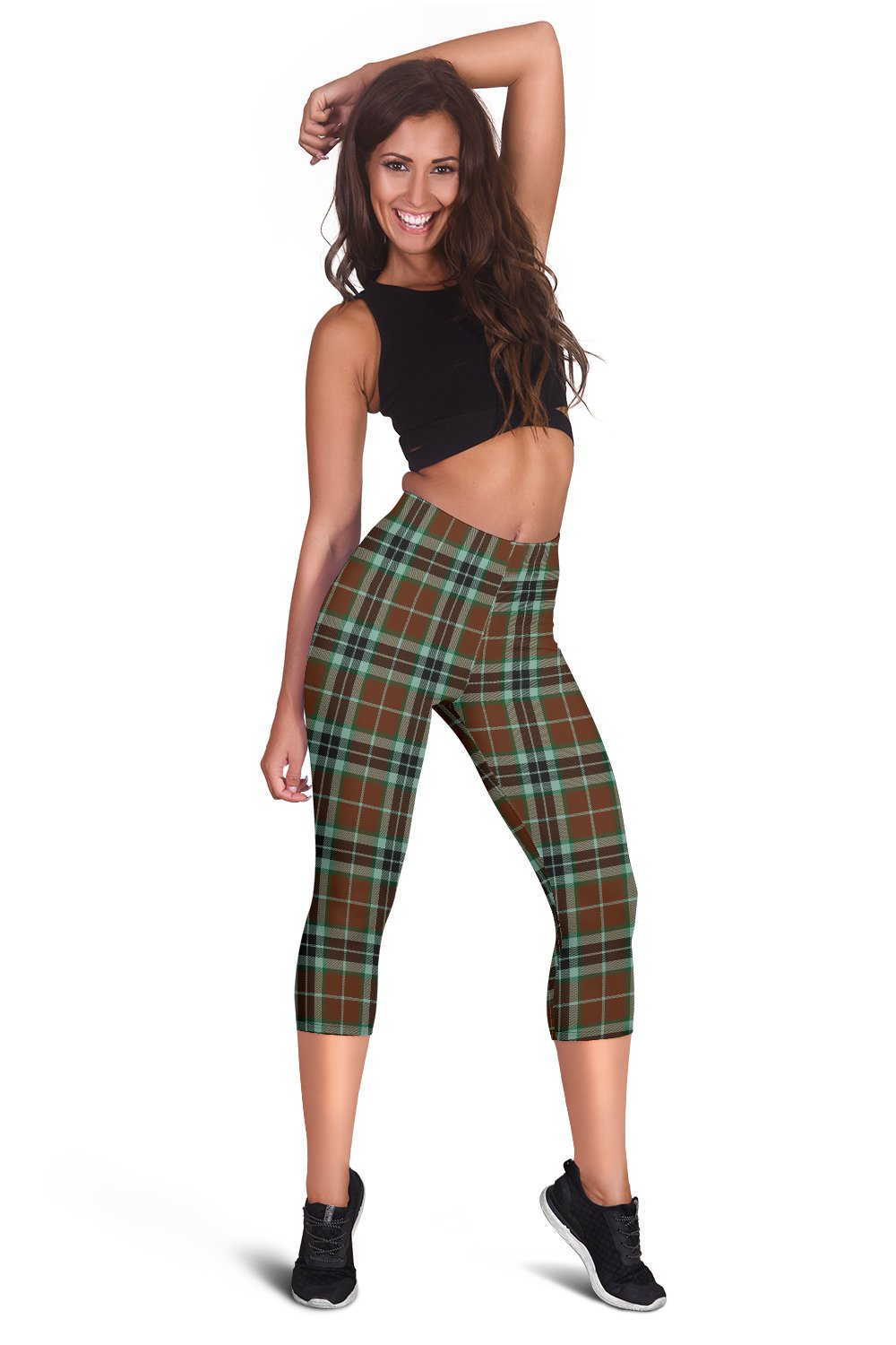 Thomson Hunting Modern Tartan Capris Leggings