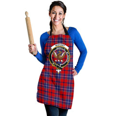 Wishart Dress Tartan Crest Apron