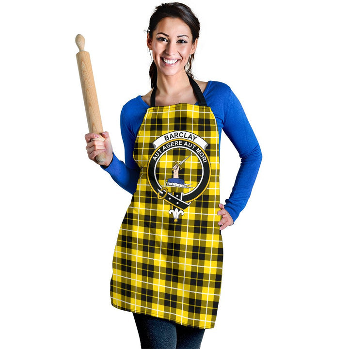 Barclay Dress Modern Tartan Crest Apron