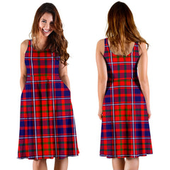 Cameron of Lochiel Modern Tartan Midi Dress