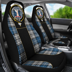 Napier Tartan Crest Special Style Car Seat Cover