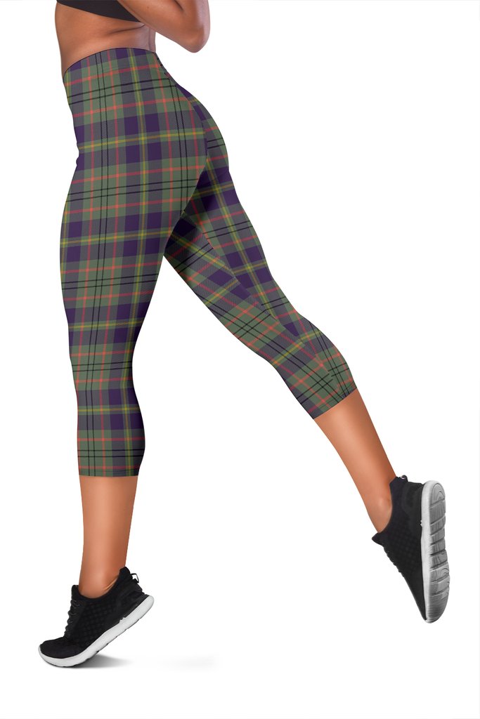 Taylor Weathered Tartan Capris Leggings