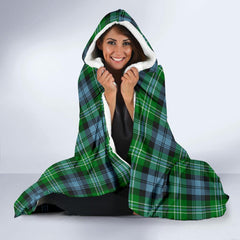 Arbuthnot Family Tartan Crest Hooded Blanket