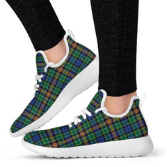 Allison Family Tartan Mesh Knit Sneakers