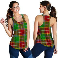 Baxter Modern Tartan Women Racerback Tank Top