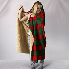 Stewart Atholl Modern Tartan Hooded Blanket