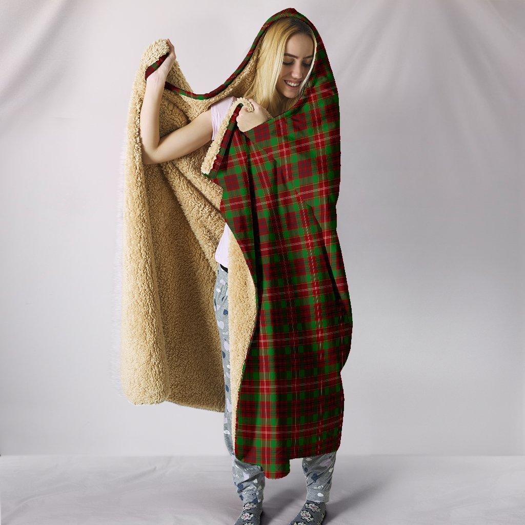 Ainslie Family Tartan Hooded Blanket