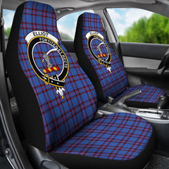 Elliot Tartan Crest Car Seat Cover