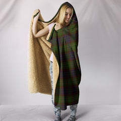 Cunningham Hunting Modern Tartan Hooded Blanket