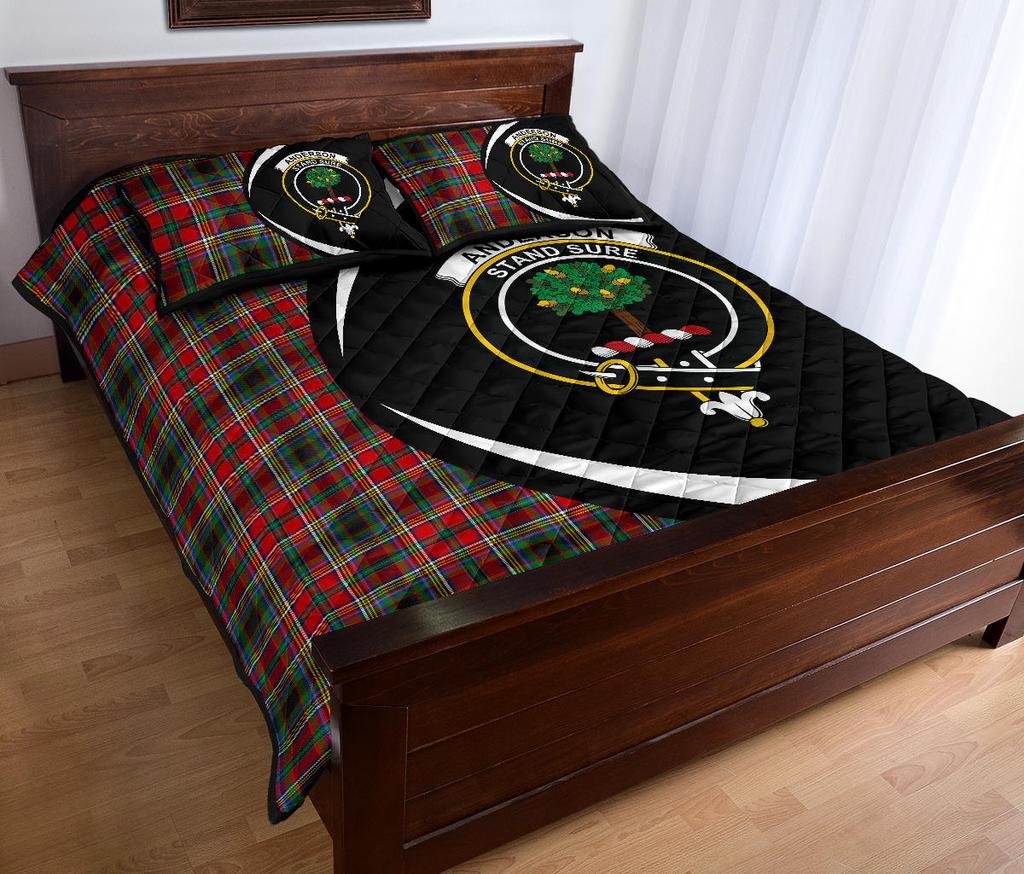 Anderson of Arbrake Tartan Crest Bedding Set