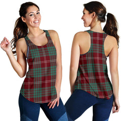 Crawford Modern Tartan Women Racerback Tank Top